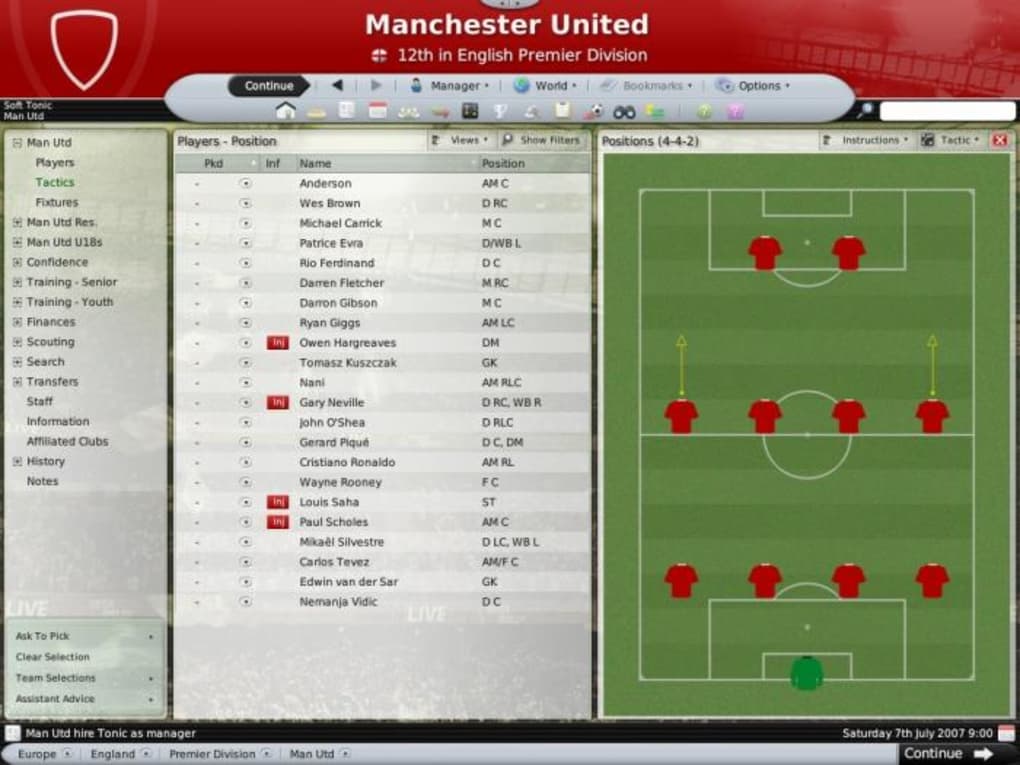 Football manager free download